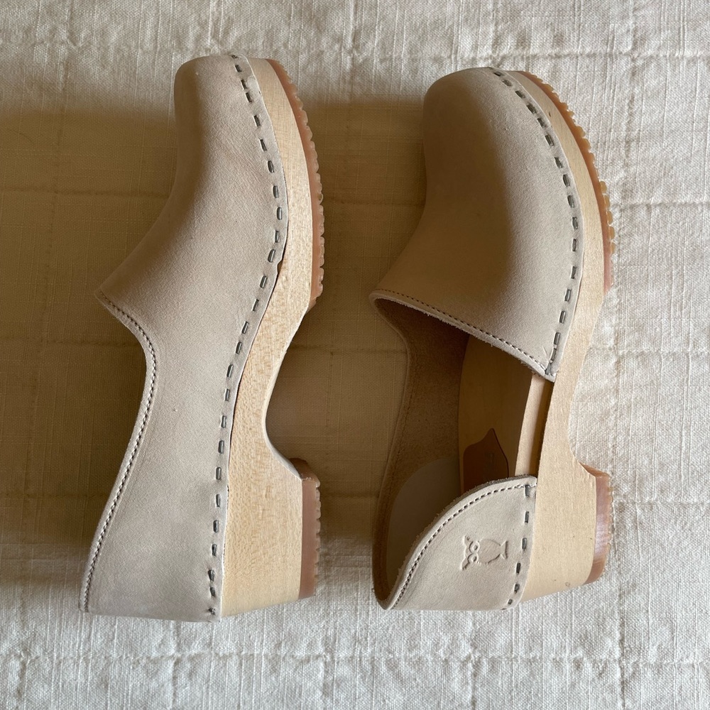 Sandgrens Swedish Clogs Brett Low Sand 37